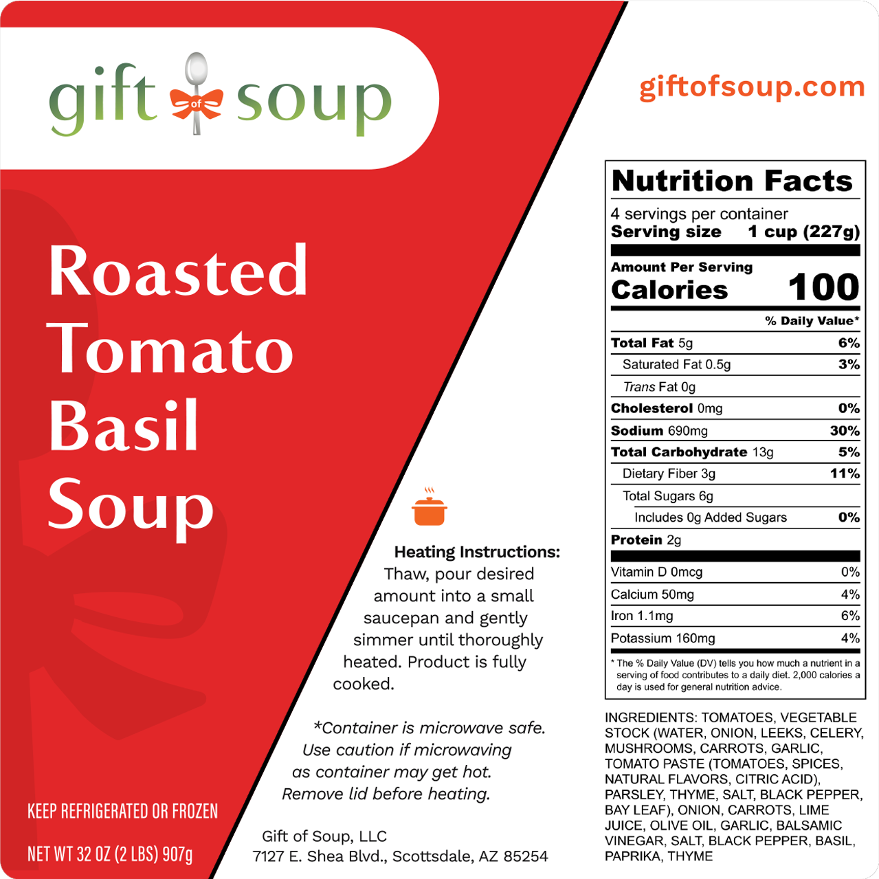 Roasted Tomato Basil